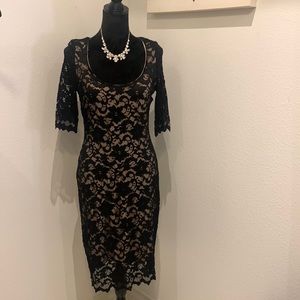 Badgley Mischka Lace Dress